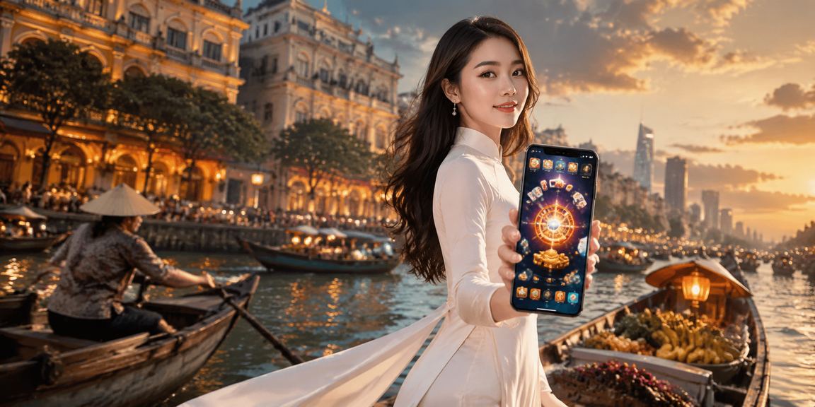 Phụ nữ Việt Nam trong trang phục áo dài tham gia nạp tiền và nhận thưởng trên ứng dụng king99
