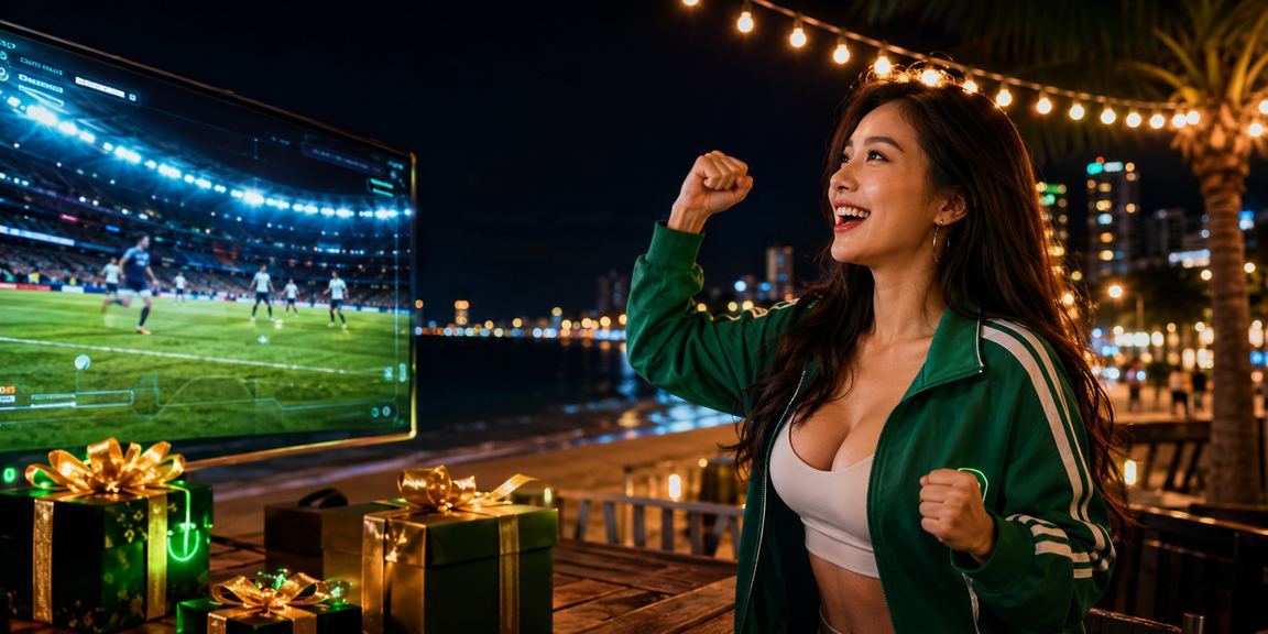 Khung cảnh bãi biển Nha Trang với người dùng trải nghiệm cược thể thao trực tuyến trên thiết bị di động